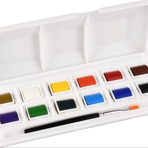 Peintures à l'aquarelle solides <span class=keywords><strong>en</strong></span> <span class=keywords><strong>12</strong></span>/24/36/48 <span class=keywords><strong>couleurs</strong></span> - Product Image 5