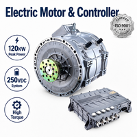 Kit de Conversión Eléctrica de Potencia Nominal de 60kw/120kw en Oferta, Controlador de Motores Eléctricos para Camiones Ligeros