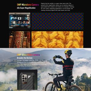 โทรศัพท์ผิวขรุขระรุ่น <span class=keywords><strong>Ulefone</strong></span> <span class=keywords><strong>Armor</strong></span> <span class=keywords><strong>18</strong></span> 5G,โทรศัพท์ทนทาน12GB + 256GB แอนดรอยด์12ขนาด6.58นิ้วใช้ได้ทั่วโลก - Product Image 2