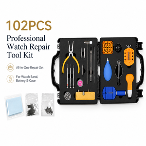 Complete Kit 102Pcs Metal <b>Set</b> With <b>Screwdrivers</b> for Watch Shop Owners Choice OEM ODM - Product Image 1
