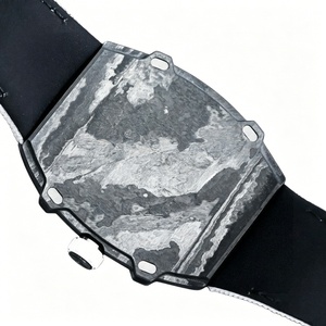 Luxury RM27-05 Carbon Fiber Tonneau Tourbillon <b>Watch</b> Ultra Thin 8.5mm Sapphire Crystal <b>Mechanical</b> Sports <b>Watch</b> for Men - Product Image 3