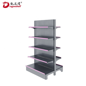 Étagères de supermarché, étagères de vente au détail avec panier, support d'affichage métallique léger pour <span class=keywords><strong>fruits</strong></span> <span class=keywords><strong>et</strong></span> <span class=keywords><strong>légumes</strong></span> - Product Image 3