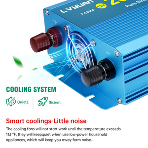 Vente en gros usine Onduleur à onde sinusoïdale pure 12V 24V vers 110V 220V <span class=keywords><strong>2000W</strong></span> 4000W 50Hz 60Hz, Onduleur DC-AC, Onduleur solaire - Product Image 3