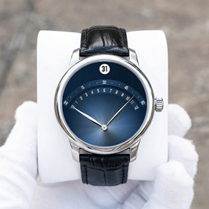 Reloj de Pulsera de Lujo con Diseño Único, Doble Manecilla Retrograda OEM ODM, con Dos Agujas y Visualización de Fecha con Movimiento de Retroceso - Product Image 1
