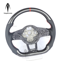 Volant en fibre de carbone Volkswagen Golf R-Line GTI GTS GLI Mk7 Mk6 GTD GTE CC Jetta Passat personnalisé, durable, sportif, garantie 1 an