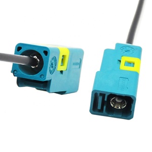 Tùy chỉnh lắp ráp Cáp Nhà cung cấp fakra Z mã nữ phổ kết nối <span class=keywords><strong>RG174</strong></span> cáp đồng trục - Product Image 3