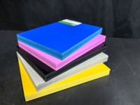 L'usine chinoise offre 4*8 panneau de mousse de PVC étanche 3mm-15mm panneau en plastique coloré avec Service de coupe