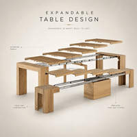 Une révolution pour les petits espaces - Fabriqué en bois massif, il nous offre toutes les possibilités sans sacrifier l'espace