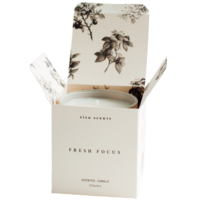 Cajas de Cartón Rígido para Velas de Lujo con Logotipo Personalizado, Caja de Embalaje para Velas con Inserto para Velas Aromáticas en Frasco, Embalaje al por Mayor para Regalos