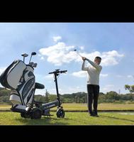 Scooter Eléctrico de 3 Ruedas HIKERBOY con Doble Motor de 1000W, 48V 20Ah, Plegable, de Aluminio y Litio, para Golf, Campus, Fábrica, Parque