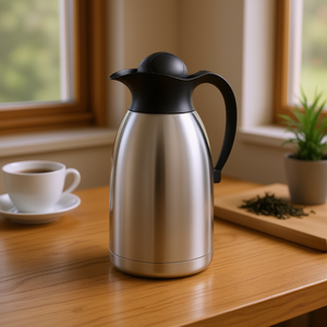 Insulated Jug Stainless Steel 1.5L Double Wall Vacuum Pitcher For <b>Hot</b> <b>Cold</b> Beverage - Product Image 3