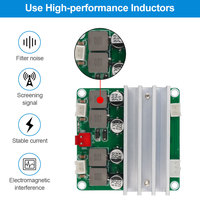 TPA3116 Papan Amplifier Daya Digital Audio Saluran Ganda DC12-24V 2X100W DIY Sistem Audio Home Theater Papan Amplifier Daya Stereo