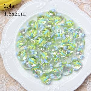 สร้อยข้อมือสุดฮอตแบบทำมือสำหรับแขวนในรถยนต์ลูกปัดอะคริลิคทรงหลวมสำหรับอุตสาหกรรมหนัก - Product Image 4