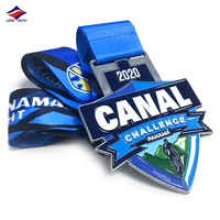 Longzhiyu 16 ans aventure finisseur vélo médaille fabricant personnalisé cyclisme miniature filature médaille gros vélo pour enfant médaille