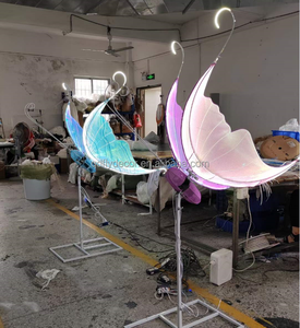 Новое поступление, свадебные украшения, светодиодная лампа-бабочка RGB, разноцветные движущиеся бабочки, автоматические бабочки с движущимися крыльями - Product Image 5