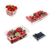Confezione Monouso in Plastica PET per Asporto di Prodotti Agricoli Freschi