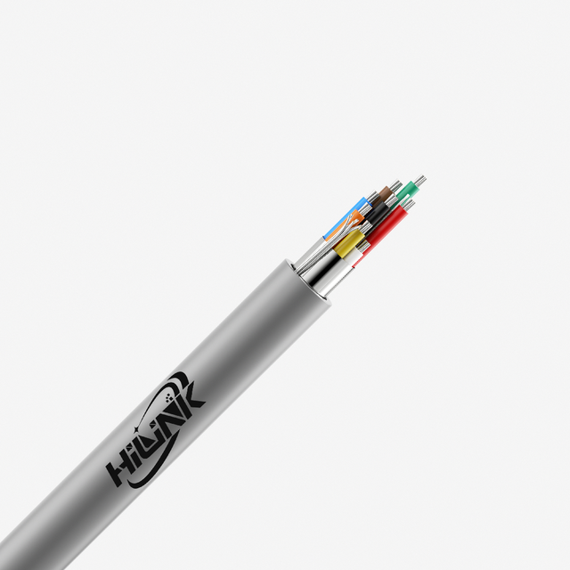 Belden HL9538 Standard 24AWG 8 Cores Tinned Copper Alum+Poly Shielded Electronic Communication Cable PVC Jacket 300V 80 High