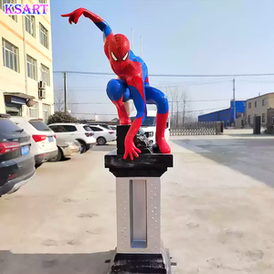 Scultura su misura di alta qualità di Spider-Man scultura a grandezza naturale statua in resina Marvel action figure Spider-Man scultura decorazione - Product Image 3