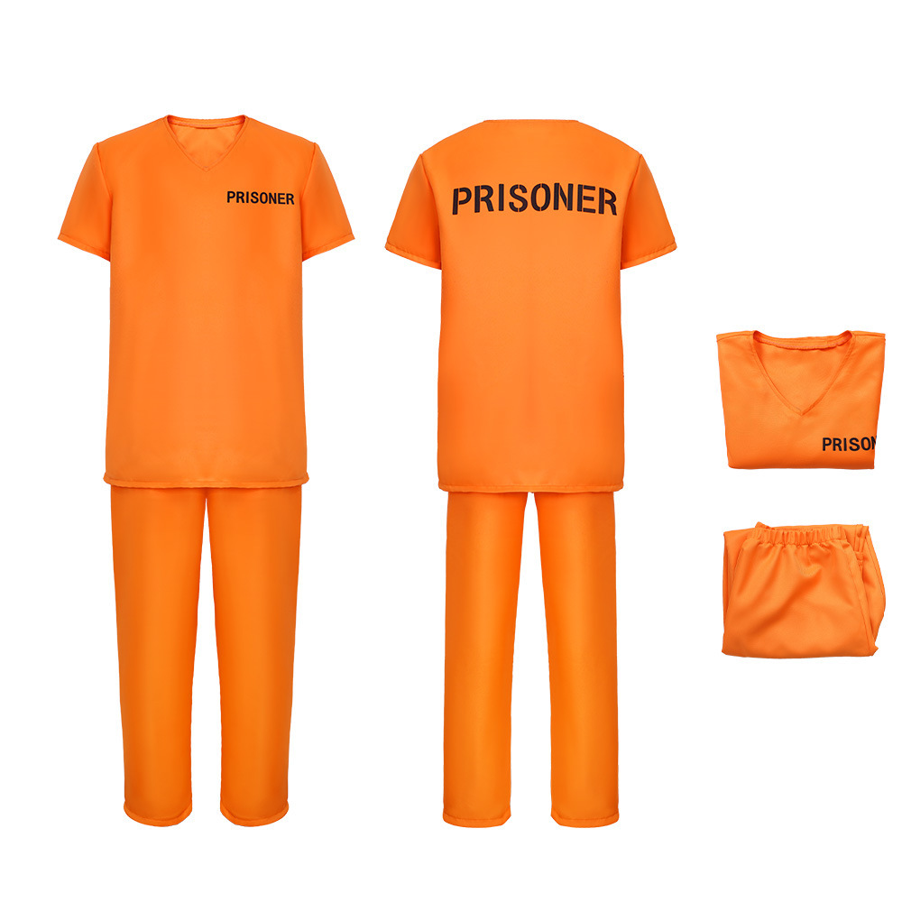 Prison uniform wool suit
