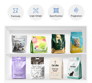 Kostenlose Proben Hoch absorbierende Geruchs kontrolle natürlicher, stark verklumpen der Bentonit-Katzenstreu - Product Image 4