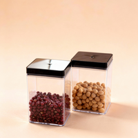 Boîte de conditionnement alimentaire jetable en plastique PET de 300 g pour myrtilles, cerises, tomates, fraises, conteneur à clapet pour fruits
