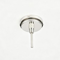 Termometer Bimetal Stainless Steel 304 dengan Selubung Termal, Diameter 60mm, Koneksi 1/4 PT NPT BSP, Panjang Probe Dapat Disesuaikan, Pengukur Suhu