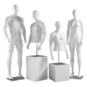 Maniquíes de Exhibición de <span class=keywords><strong>Cuerpo</strong></span> Completo y Torso en Blanco Mate Premium - Product Image 5