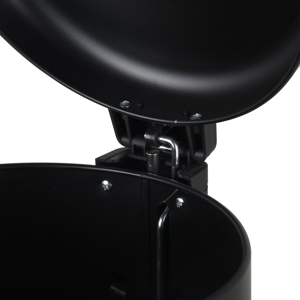 <span class=keywords><strong>6L</strong></span> mềm đóng màu đen chất lượng tốt Thùng rác cho nhà phòng tắm trong nhà với nhựa bên trong xô wbr020l06 - Product Image 4