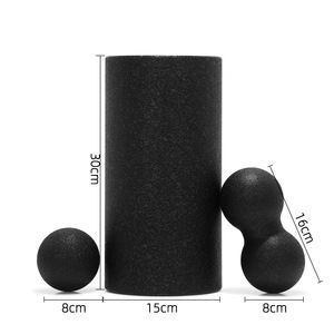 Ensemble <span class=keywords><strong>de</strong></span> trois rouleaux creux en mousse EPP pour fitness, <span class=keywords><strong>yoga</strong></span>, rééducation, entraînement <span class=keywords><strong>et</strong></span> <span class=keywords><strong>relaxation</strong></span> musculaire - Product Image 3