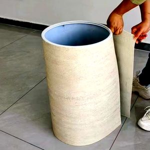 Panel de piedra travertino 3D con chapa flexible de buen precio hoja MCM uso para decoración exterior azulejos de piedra blanda - Product Image 5