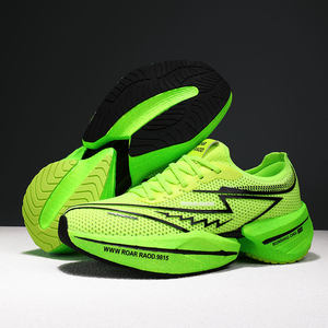 Chaussures de course unisexes professionnelles avec plaque en carbone, baskets décontractées respirantes en maille pour l'extérieur - Product Image 6