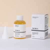 Solution tonifiante à 7 % d'acide glycolique pour minimiser les pores, exfolier, lutter contre le vieillissement, éclaircir et illuminer la peau, légère, marque privée