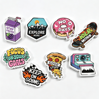 Autocollants personnalisés pour l'impression de logos d'entreprise, autocollants promotionnels, étiquettes pour la publicité, souvenirs de voyage, autocollants découpés sur mesure