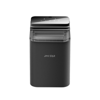 Machine à glaçons électrique portable mini 16 cubes pour usage extérieur en camping-cars et maisons, avec boîtier en plastique et glaçons en forme de cube
