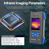 Caméra thermique infrarouge haute performance et haute précision PK86A, sensibilité 50mk, résolution 384x288 pour cartes de circuits imprimés