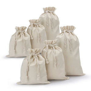Borse di cordone riciclabili all'ingrosso con Logo Design a buon mercato stile di moda promozionale - Product Image 1