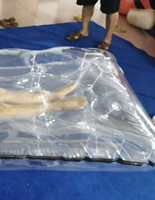 Dobble — sac de couchage gonflable, en PVC, de qualité personnalisée, pour les ventes
