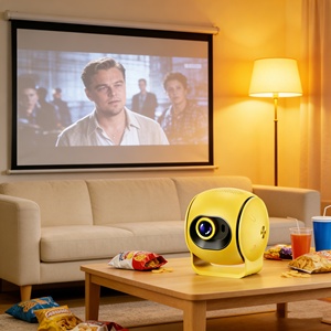 Proyector de Video Q3 Mini Más Vendido con Protocolo PD, Banco de Energía Recargable, para Campamento al Aire Libre - Product Image 6