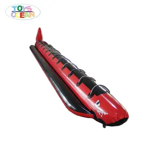 12 Người Chơi Shark Fly Water Sport Inflatable Banana Boat Để Bán