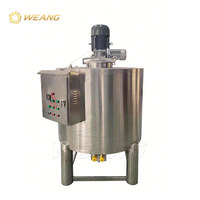 Cuve de mélange personnalisée de 1000 litres en acier inoxydable, machine à mélanger les parfums, mélangeur pour la fabrication de savon liquide