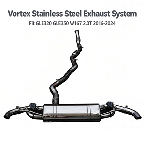 Vortex Stainless Exhaust <b>Kit</b> For Benz W167 GLE320 GLE350 2.0T 2016-2024 Valved High Flow Catback Racing Muffler - Product Image 1