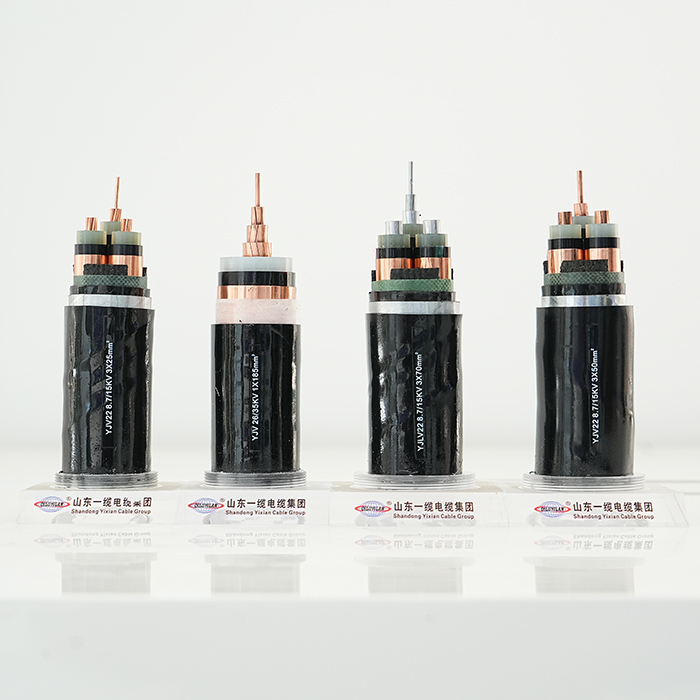 Custom Cross Section High Voltage Copper XLPE Insulated Steel Tape Armored Underground <strong>Power</strong> <strong>Cable</strong> 10kV <strong>35kV</strong> Yilan Brand <strong>Power</strong>
