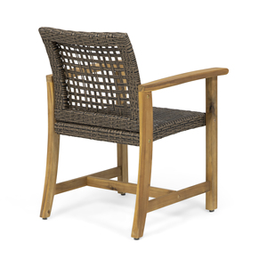 ชุดเก้าอี้รับประทานอาหารเชือกทนทานทันสมัยจำนวน 2 ตัว - Product Image 1