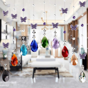 Vente chaude Perles en verre acrylique en forme de larme ovale Goutte <span class=keywords><strong>d</strong></span>'<span class=keywords><strong>eau</strong></span> en <span class=keywords><strong>cristal</strong></span> pour lustres Pendentif Autres artisanats en <span class=keywords><strong>cristal</strong></span> - Product Image 2