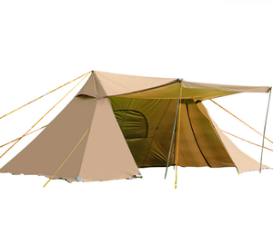 Tente d'abri de bâche de soleil portable en tissu Oxford de camping ultraléger imperméable - Product Image 2