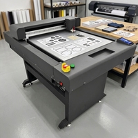 Traceur de découpe CNC à plat automatique à couteau oscillant, découpeuse numérique pour feuilles ondulées, emballages, signalétique, film vinyle, PET