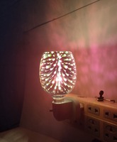 Diffuseur de cire parfumée, brûleur électrique de cire fondue, chauffe-huiles aromatiques, lampe diffuseur d'huiles de luxe personnalisée