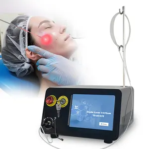 Triangel 1470nm lazer yüz germe cilt sıkma cihazı lazer fiber liposuction makinesi