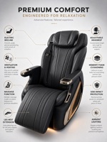 Siège d'aviation personnalisé avec charge sans fil, éclairage d'ambiance, chauffage, ventilation, massage, cuir Nappa pour Vito Sprinter Van