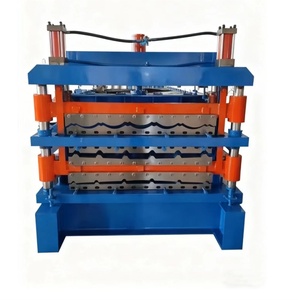 OEM ODM Customized Profiles Metal Glazed Tile Roll Forming Machine <strong>Used</strong> for Making Roof Panels - Product Image 4